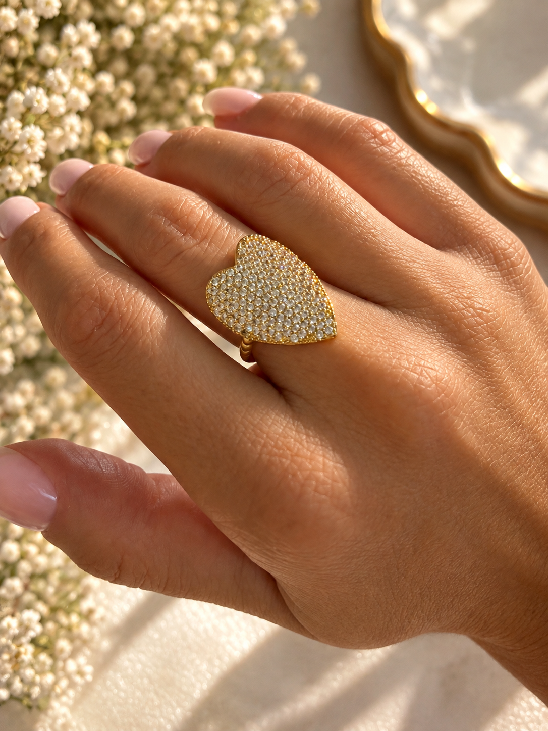 Anello Cuore di Luce