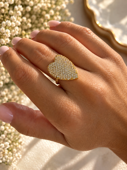 Anello Cuore di Luce